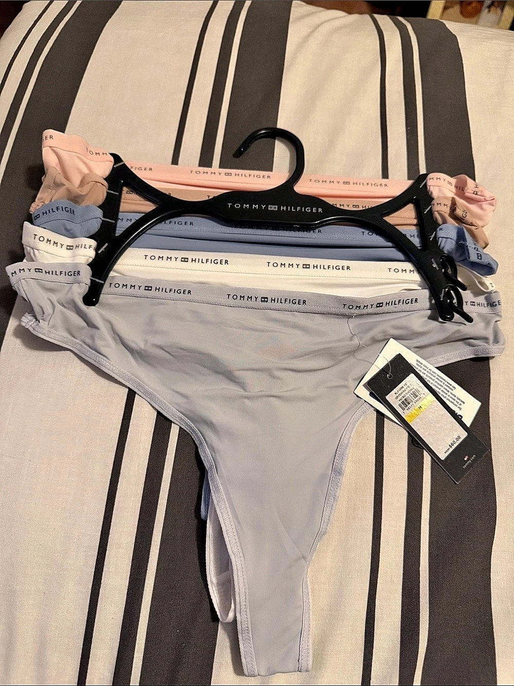 Tommy Hilfiger Women's Thong Panty Set NWT